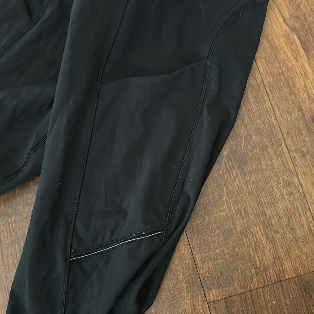 LuluLemon Black High-Waisted Leggings - Picture 2 of 3